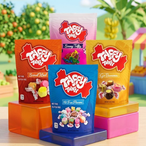 **NEW** Taffy Town Taffy Pouch Bags