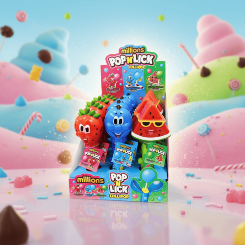 Millions Pop N Lick Lollipop: The Sweet Shop Sensation That Twists, Pops and Delights