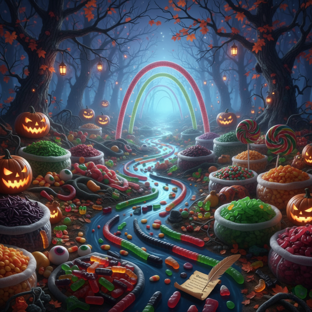 Halloween Sweets - A Monstrously Good Guide to Every Sour Bite and Chewy Delight