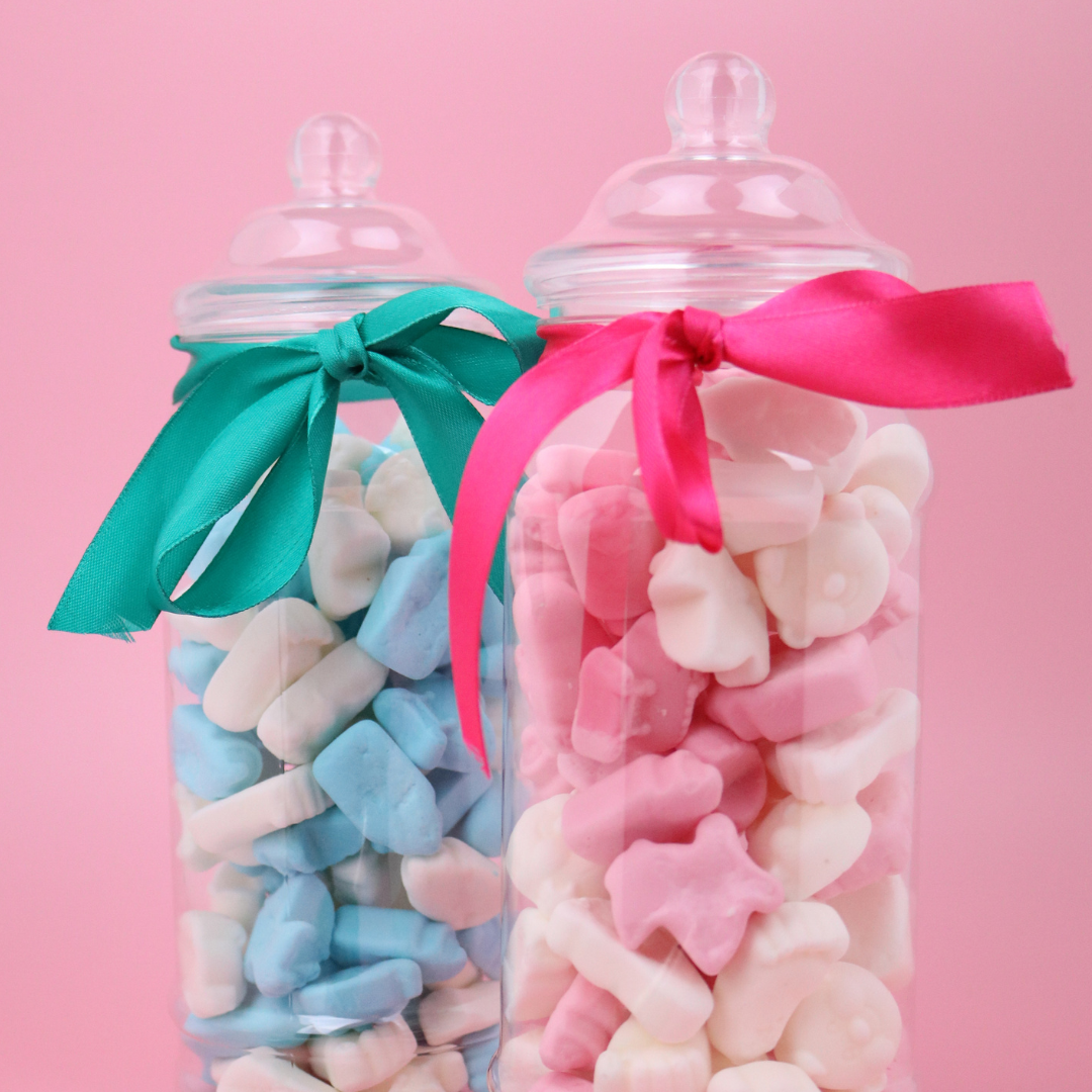 Baby Shower Sweets in Sweet Jar