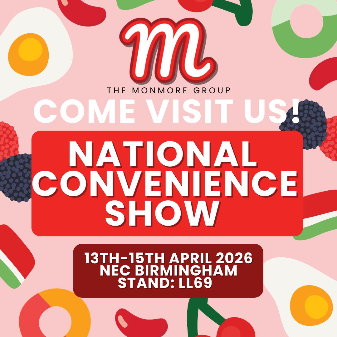 Come and See Monmore Confectionery at the National Convenience Show &acirc; Stand LL69