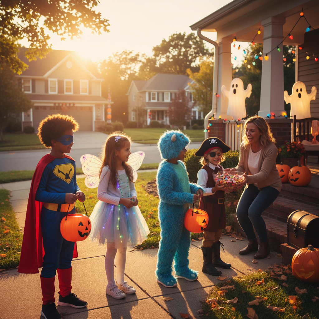 The Doorbell Olympics: How to Win Halloween Night with Halloween Sweets