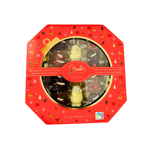 Hamlet Box Xmas Shapes Chocolates 12x195g
