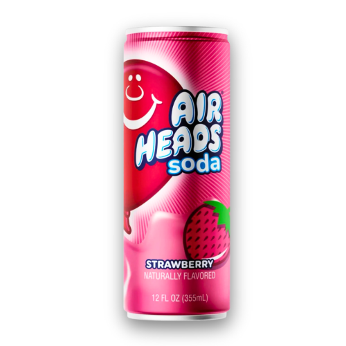 Airheads Strawberry Soda 12x355ml
