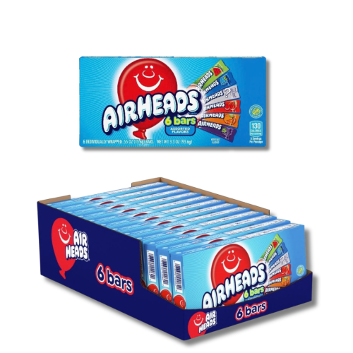 Airheads Assorted Flavours Theater Box 12 Pack