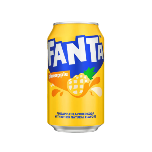 Fanta Pineapple Fizzy Drink Cans 12x355ml