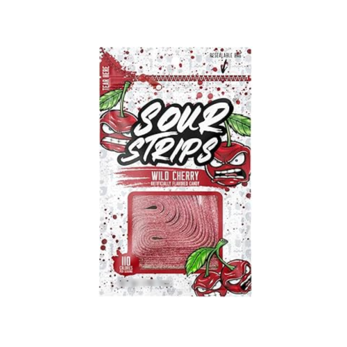 Sour Strips Wild Cherry 12x85g