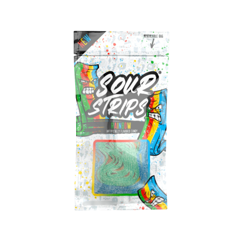 Sour Strips Rainbow 12x85g