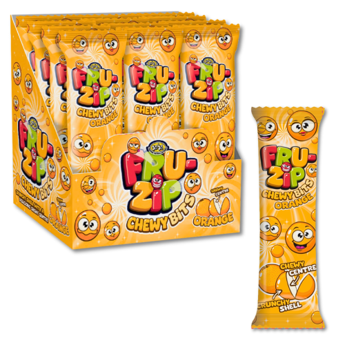 American Continental FruZip Chewy Bits Orange 24x15g