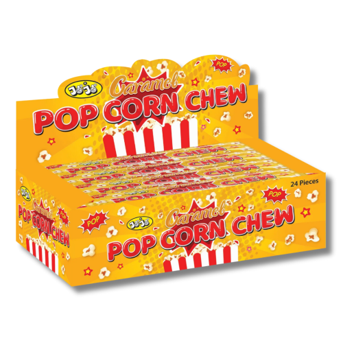 Caramel Popcorn Chew Bar