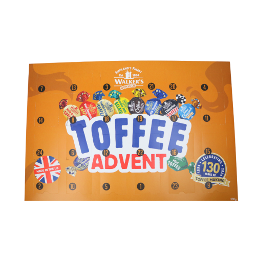 Walkers Toffee Advent Calendar 500g