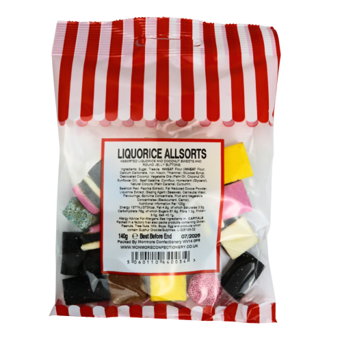 Liquorice Allsorts 140g 