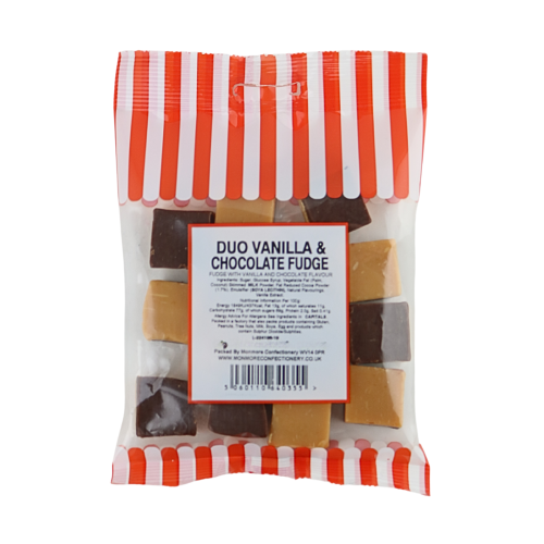 Duo Vanilla and Chocolate Fudge 180g