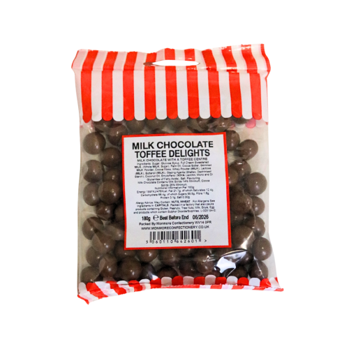 Milk Chocolate Toffee Delights 180g