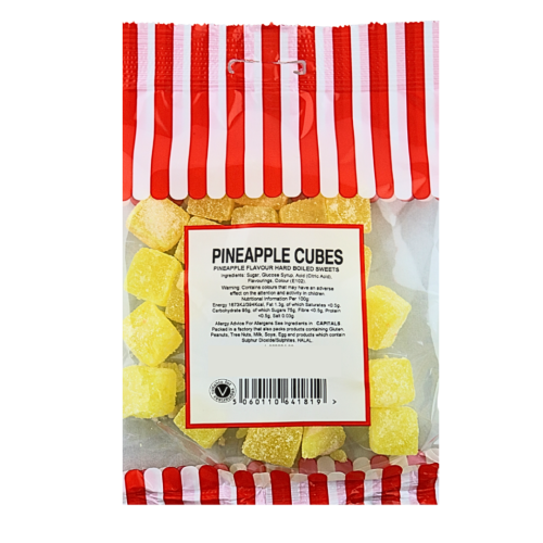 Pineapple Cubes 140G
