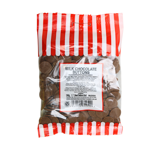 Milk Chocolate Buttons 160G