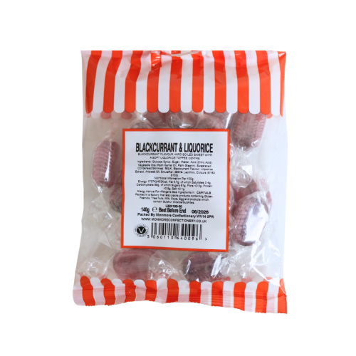 Liquorice & Blackcurrant 140G
