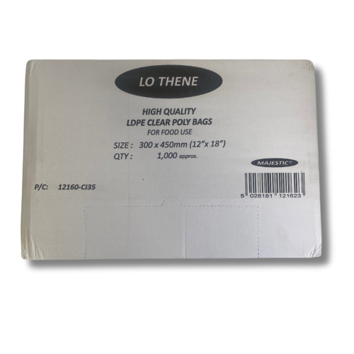 Polythene Bag 12x18 Inch 250 Gauge