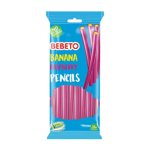 Bebeto Banana Raspberry Pencils 12x160g