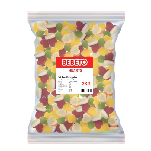 Bebeto Hearts 2Kg