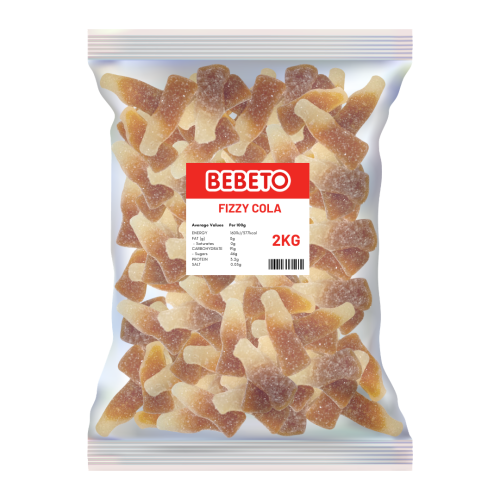 Bebeto Large Fizzy Cola Bottle 2Kg