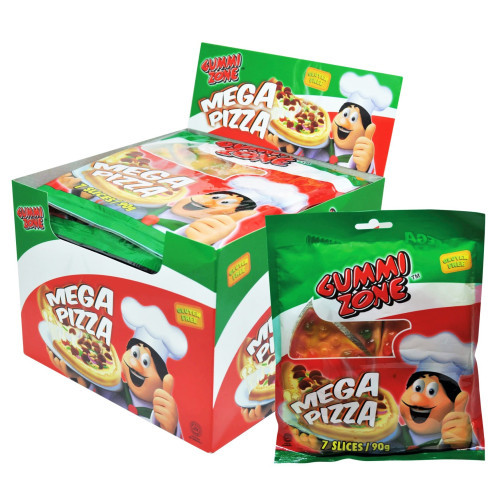 Gummi Zone Mega Pizza 12 Count