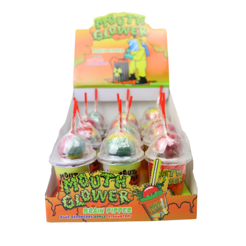 Bip Mouth Glower Sour Brain Dipper 12x60g