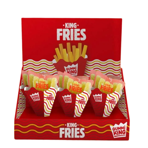 Bip Gummi King Fries 9x80g