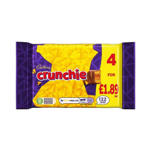 Cadburys Crunchie PMP Â£1.89 10X4 Pack
