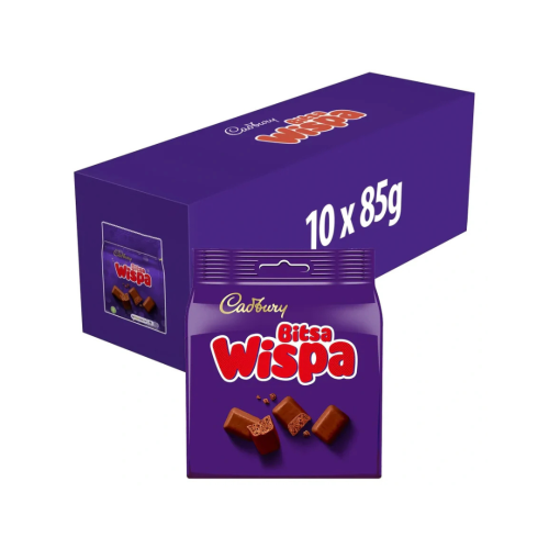 Cadbury Bitsa Wispa Bag £1.85 PMP 10x85g