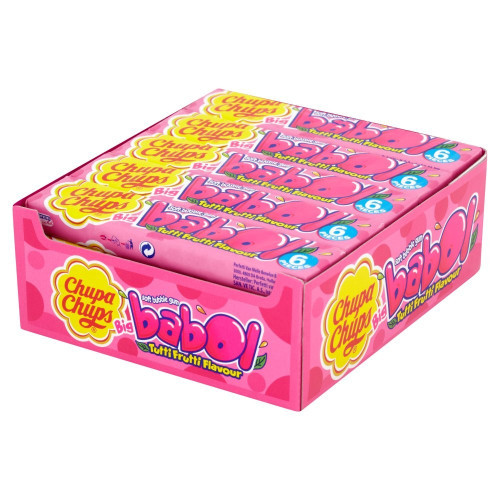 Chupa Chups Babol Tutti Frutti Bubble Gum 20x28g