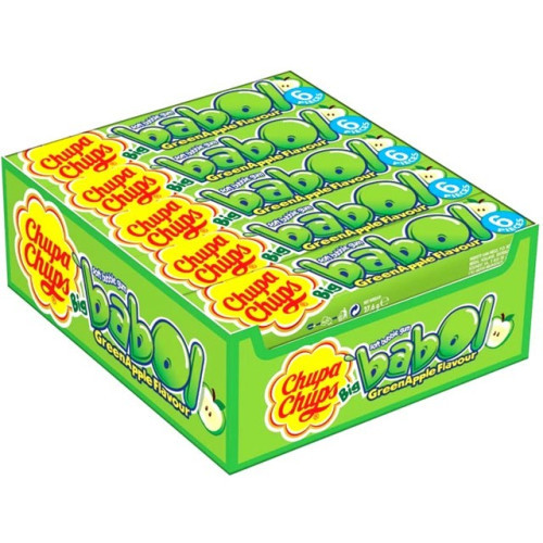 Chupa Chups Babol Apple Bubble Gum 20x28g