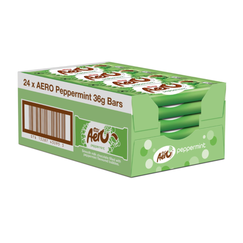 Aero Bubble Peppermint 24 x 36g
