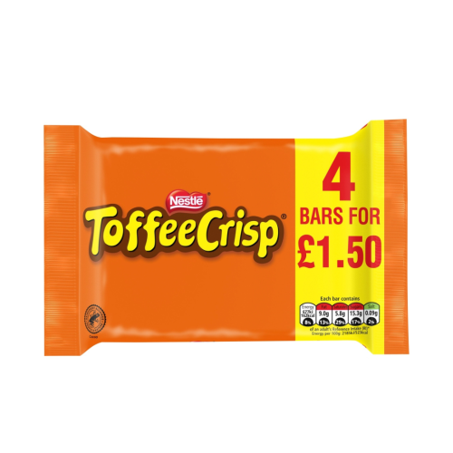 Toffee Crisp Â£1.50 PMP 14x4 