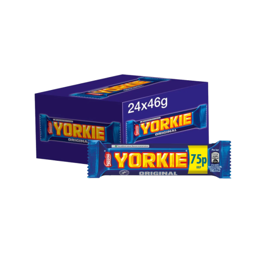 Yorkie Milk Chocolate Bar PMP 75p 24x46g
