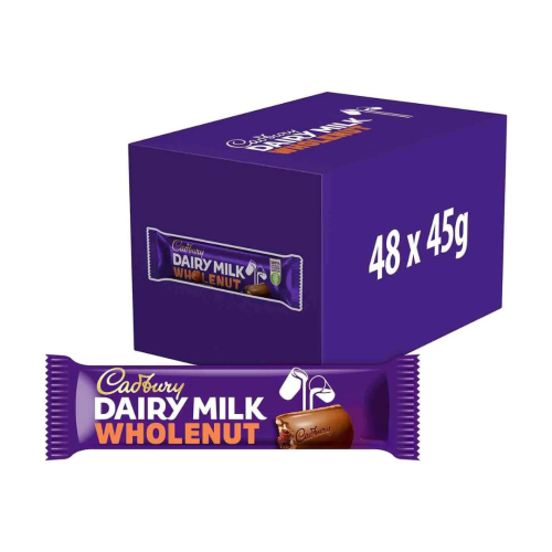 Cadburys Dairy Milk Wholenut 48x45g