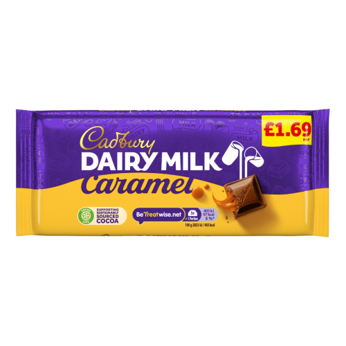 Cadburys Caramel 16x120g Â£1.69 PMP