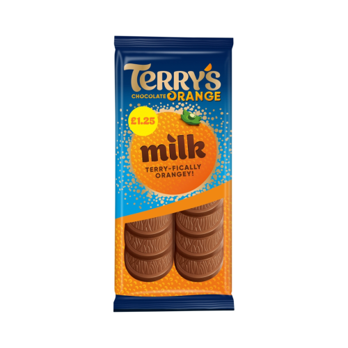 Terrys Milk Chocolate Orange Block &Acirc;&pound;1.50 x 19