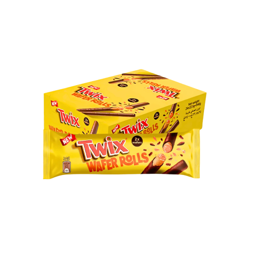 Twix Wafer Rolls 12x22.5g