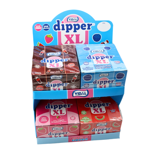 Vidal Dipper XL Display Case 4 x 100pcs
