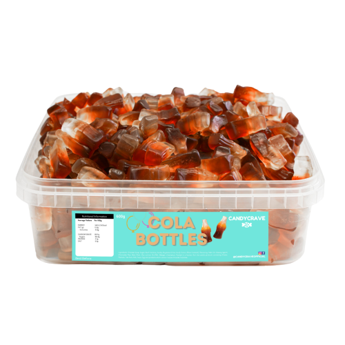 Cola Flavoured sweets in the shape of a bottle. 