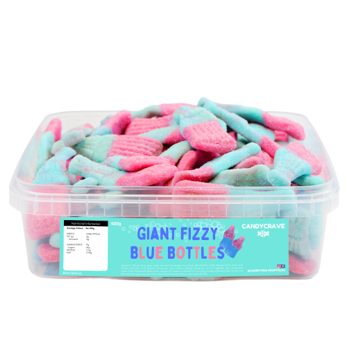 Giant Fizzy Bubblegum Bottles