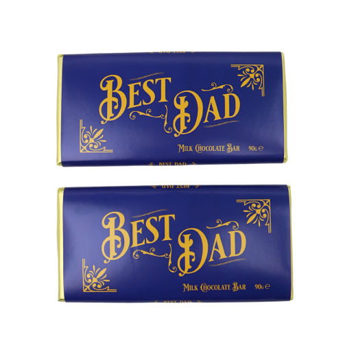 Best Dad Milk Chocolate Bars 24x90g