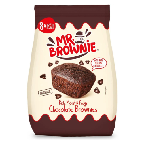 Mr Brownie Chocolate Brownies 12 x 8 x 25g