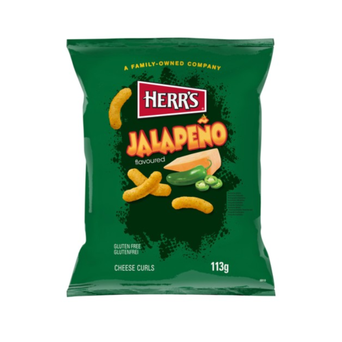 Herr's Jalapeno Cheese 12x113g