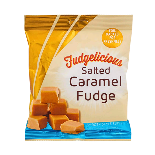 Fudgelicious Salted Caramel Fudge 16x150g