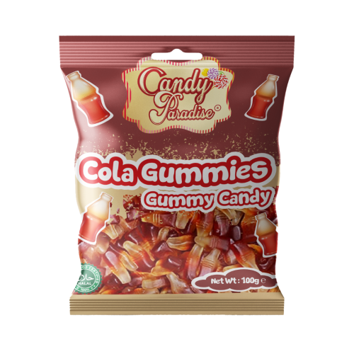 Candy Paradise Cola Bottles 12x100g