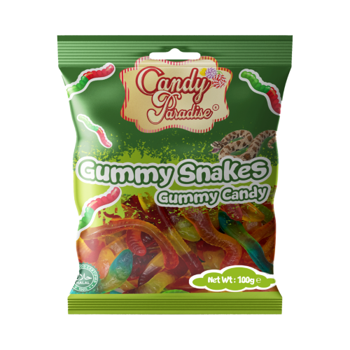 Candy Paradise Gummy Snakes 12x100g