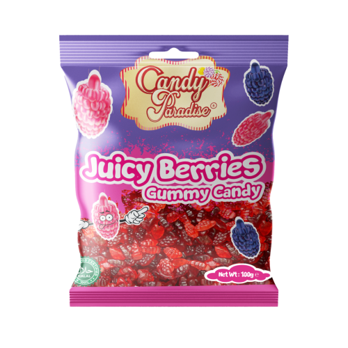 Candy Paradise Juicy Berries 12x100g