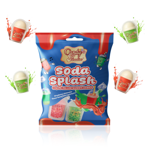 Candy Paradise Soda Splash Gummy 12x72g